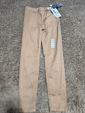 Celebrity Pink Men's Slim Chino Pants in Tan